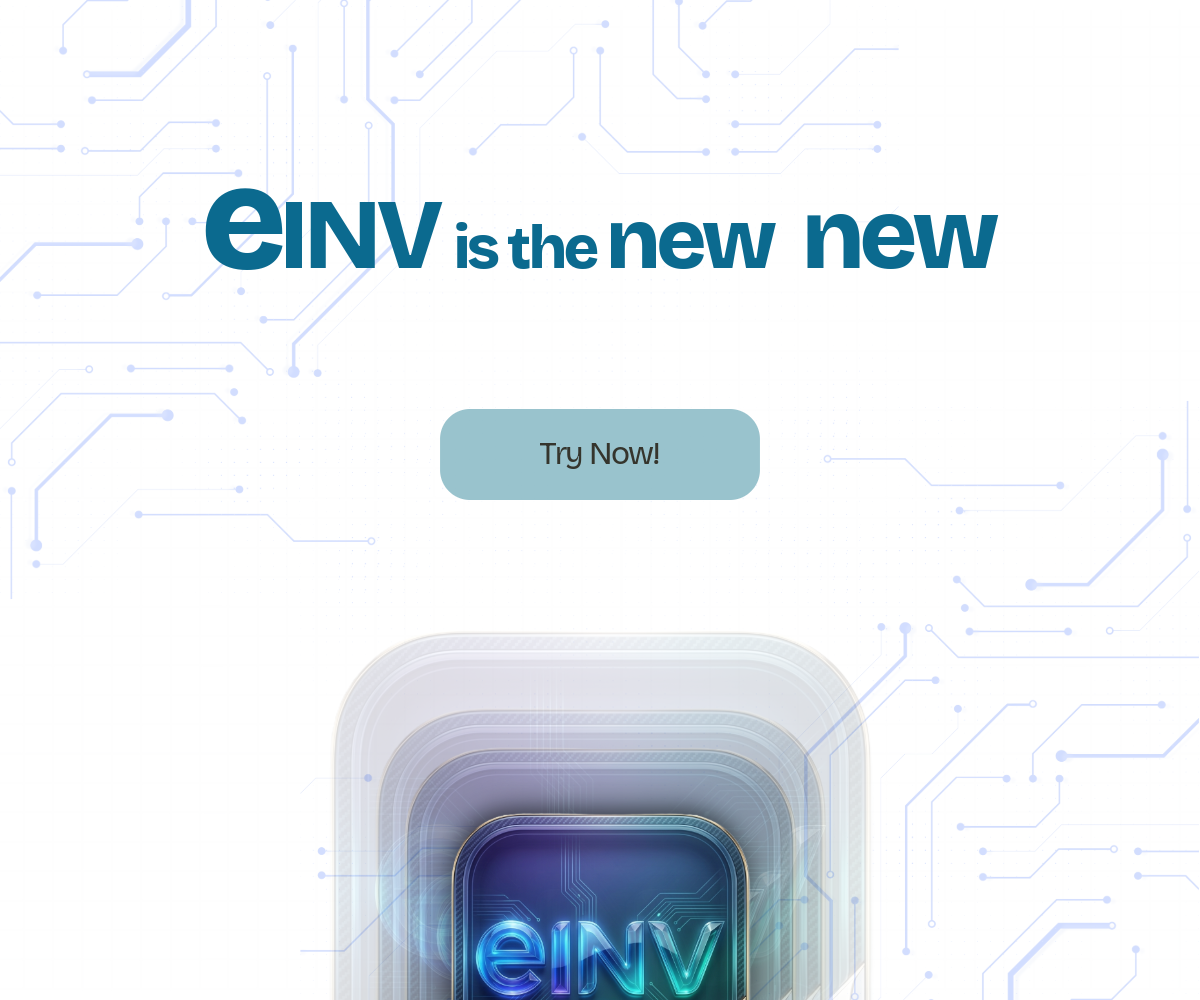 eINV Demo Link Screen